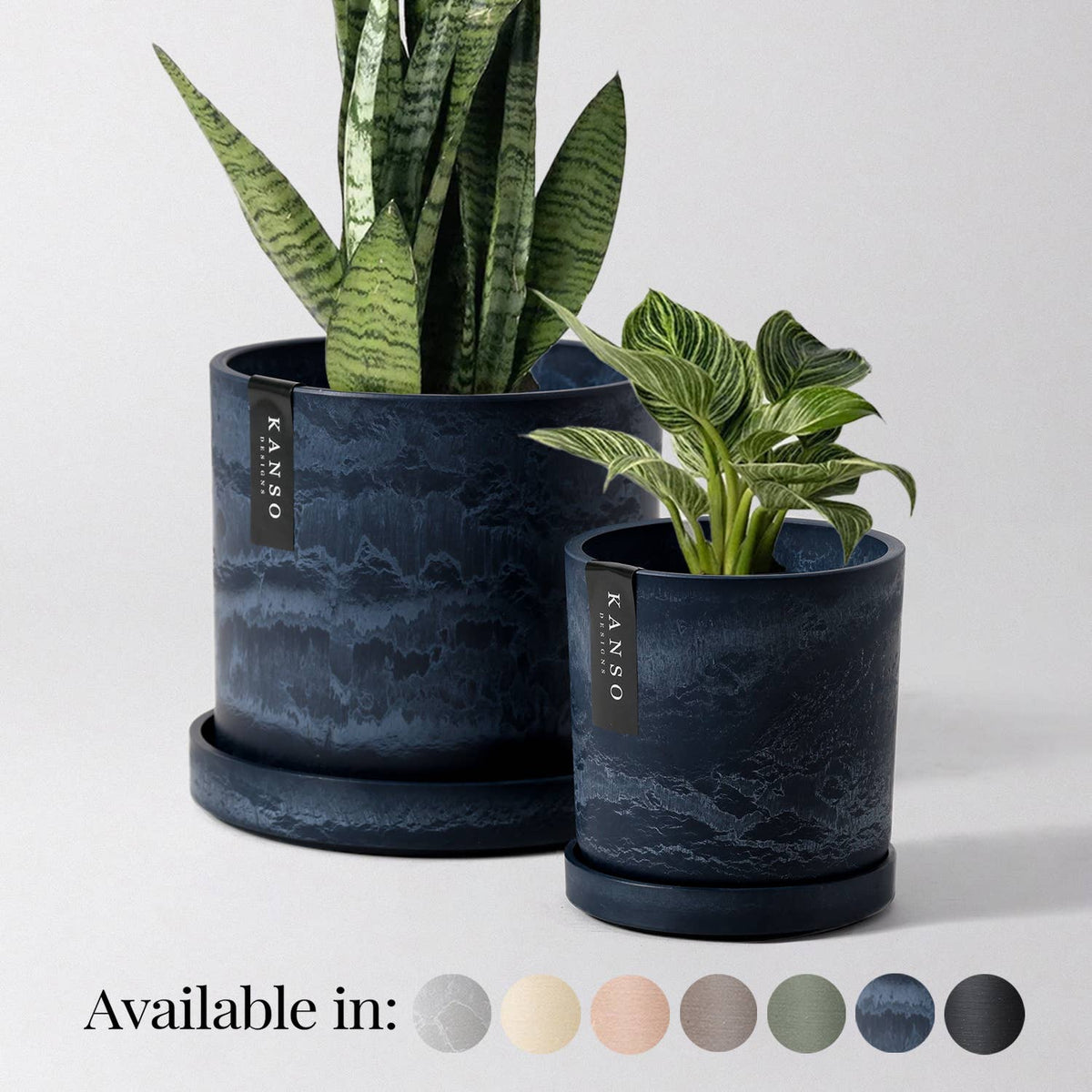 Upcycled Navy Planter - Che Cose Belle