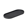 Upcycled Oval Tray: Bamboo Fibre Black - Che Cose Belle