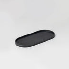 Upcycled Oval Tray: Bamboo Fibre Black - Che Cose Belle