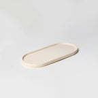 Upcycled Oval Tray: Bamboo Fibre White - Che Cose Belle
