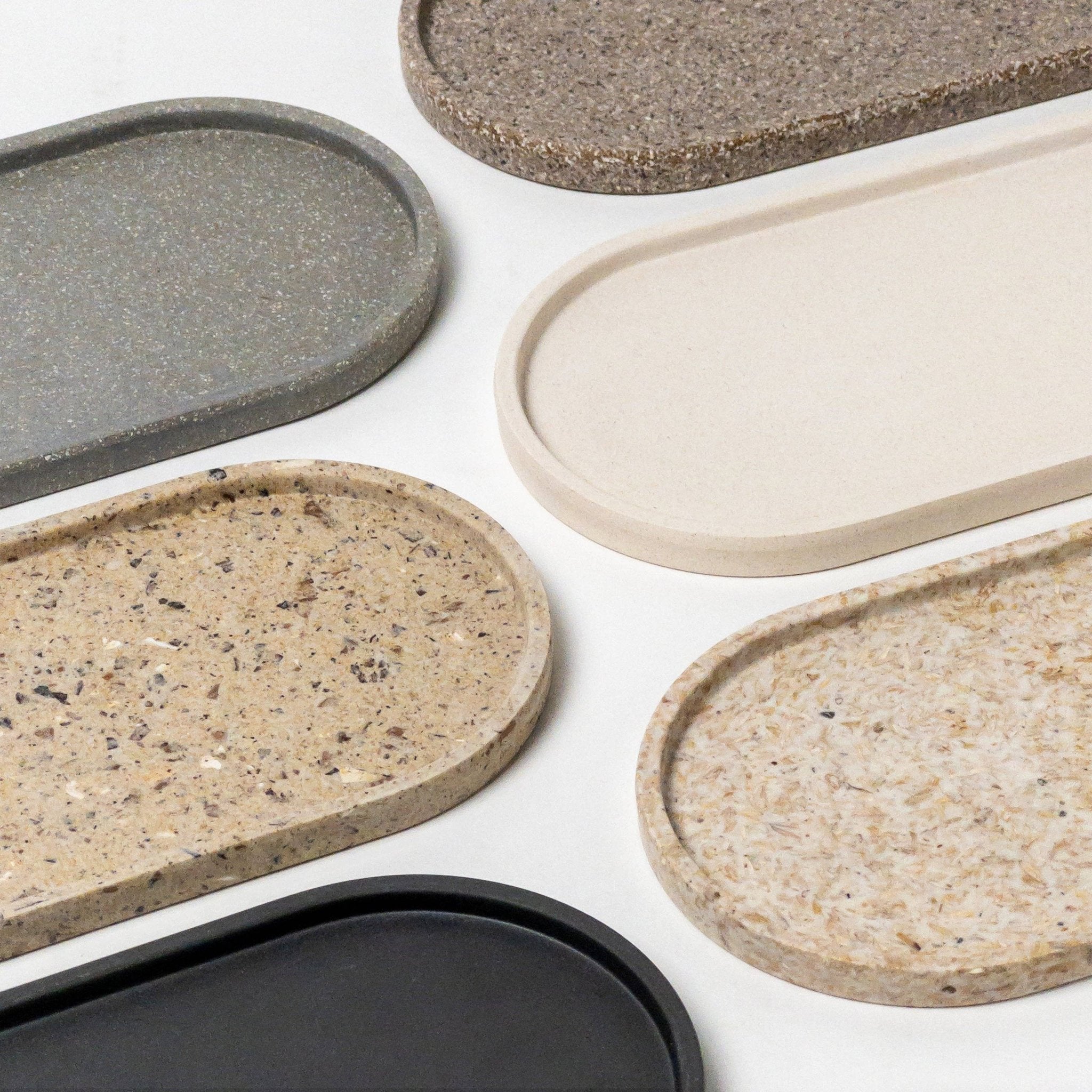 Upcycled Oval Tray: Nut Husk - Che Cose Belle