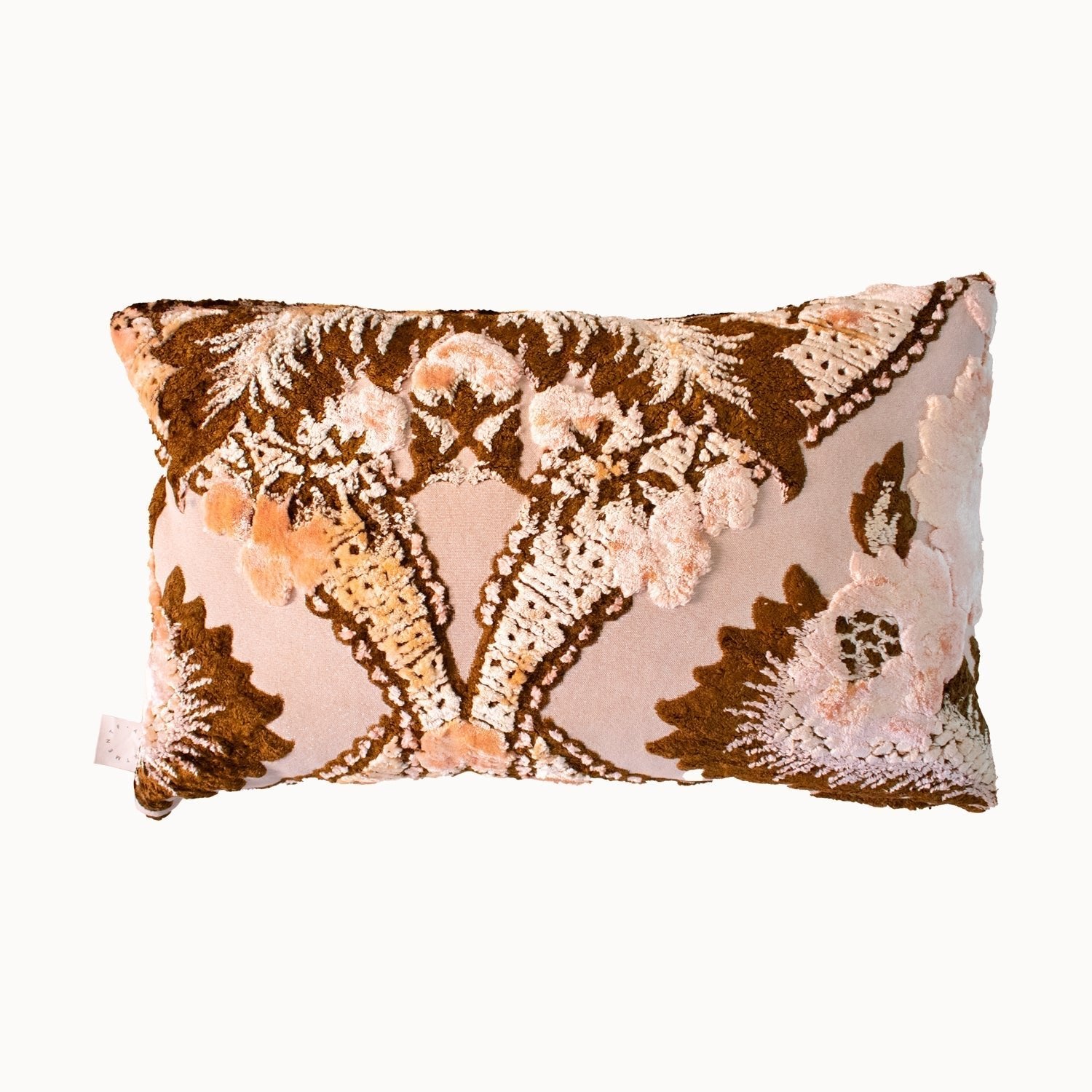 Upcycled Velvet & Linen Pillow - Che Cose Belle