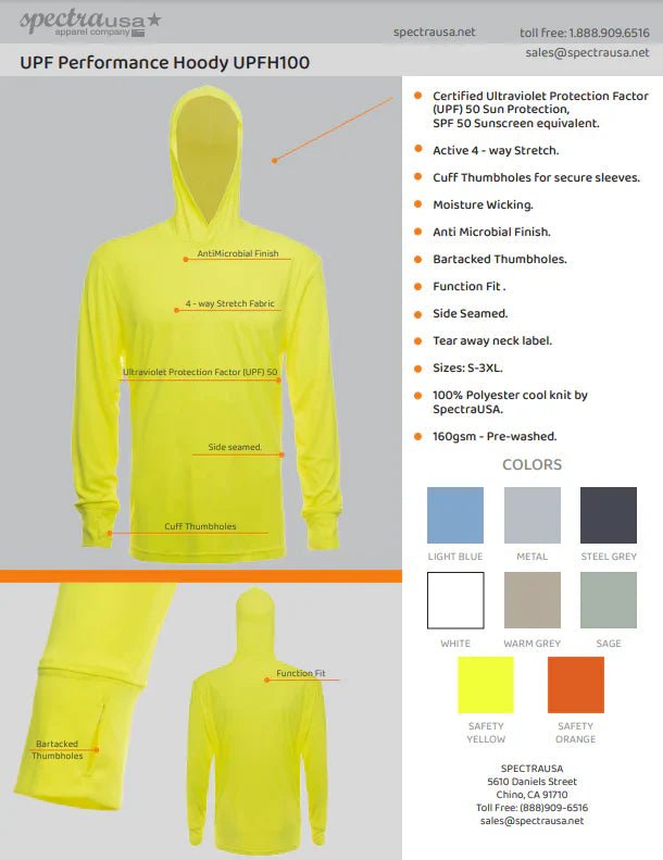 UPF 50 Performance Hoody - Che Cose Belle