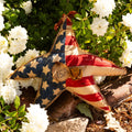 USA Star Decoration with Bell | 8" x 8" | The Painted Attic - Che Cose Belle