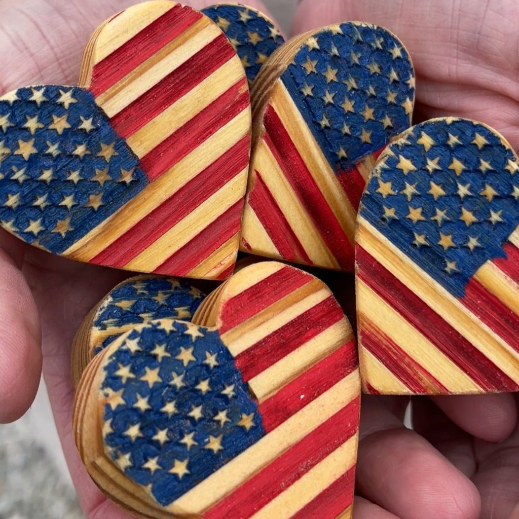 USA Wooden Hearts - Che Cose Belle