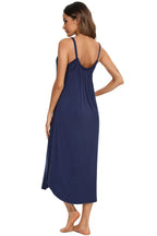V - Neck Midi Lounge Dress - Che Cose Belle