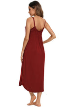 V - Neck Midi Lounge Dress - Che Cose Belle