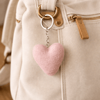 Valentine Felt Heart Keychain - Che Cose Belle