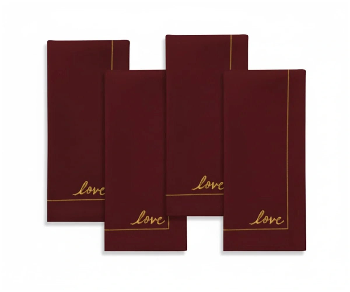 Valentine's Day Cloth Napkins - Che Cose Belle
