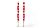 Valentine's Day Painted Candle - Che Cose Belle