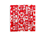 Valentine's Day Painted Candle - Che Cose Belle