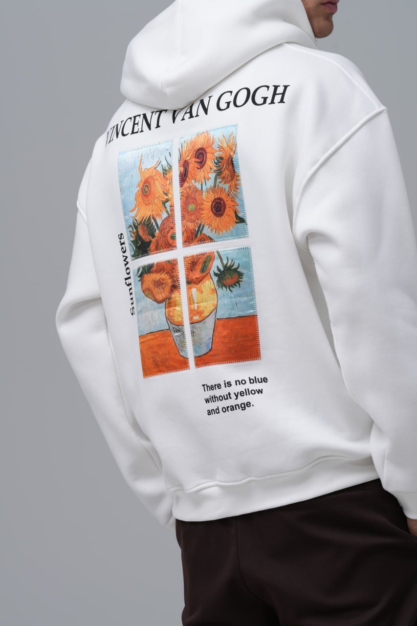 Van Gogh "Sunflowers" Graphic Hoodie - Che Cose Belle