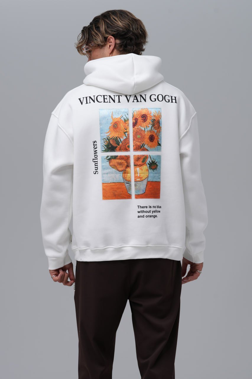 Van Gogh "Sunflowers" Graphic Hoodie - Che Cose Belle