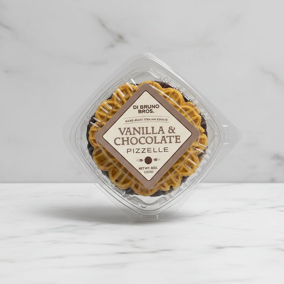 Vanilla & Chocolate Pizzelles - Che Cose Belle