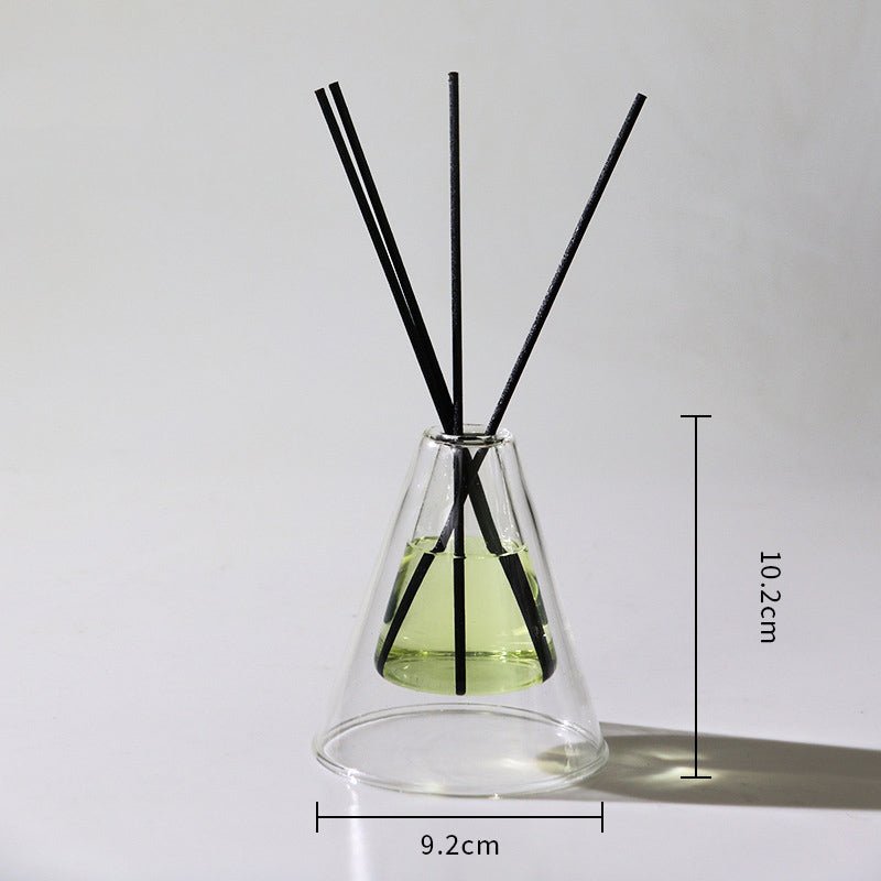 Vases Glass Vase Home Decor Room Decor Modern Wedding Decoration Hydroponic Flower Pot Double Glass Container Crafts Ornament - Che Cose Belle