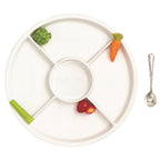 Veggie Icon Crudité Ceramic Server with Spoon - Che Cose Belle