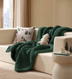 Velvet Embroidered Bear Throw Pillow - Che Cose Belle