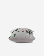 Velvet Embroidered Bear Throw Pillow - Che Cose Belle