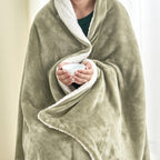 Velvet Plush Sherpa Luxury Bed Blanket - Kinsley Collection - Che Cose Belle