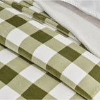 Velvet Plush Sherpa Luxury Bed Blanket - Kinsley Collection - Che Cose Belle