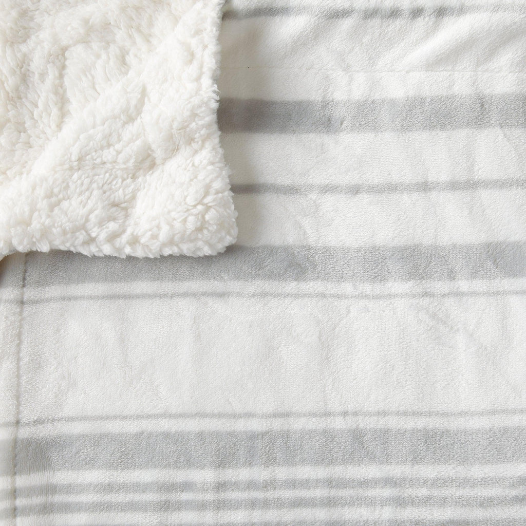 Velvet Plush Sherpa Luxury Bed Blanket - Kinsley Collection - Che Cose Belle