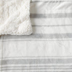 Velvet Plush Sherpa Luxury Bed Blanket - Kinsley Collection - Che Cose Belle