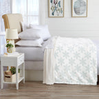 Velvet Plush Sherpa Luxury Bed Blanket - Kinsley Collection - Che Cose Belle