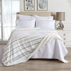 Velvet Plush Sherpa Luxury Bed Blanket - Kinsley Collection - Che Cose Belle