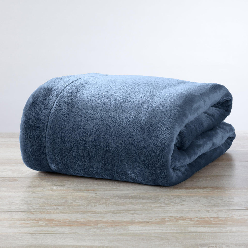 Velvet Plush Sherpa Luxury Bed Blanket - Kinsley Collection - Che Cose Belle