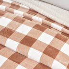Velvet Plush Sherpa Luxury Bed Blanket - Kinsley Collection - Che Cose Belle