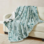 Velvet Plush Sherpa Luxury Bed Blanket - Kinsley Collection - Che Cose Belle