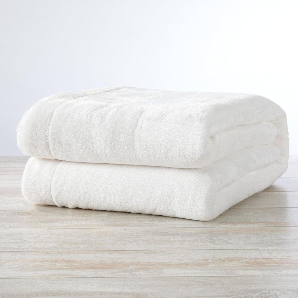 Velvet Plush Sherpa Luxury Bed Blanket - Kinsley Collection - Che Cose Belle