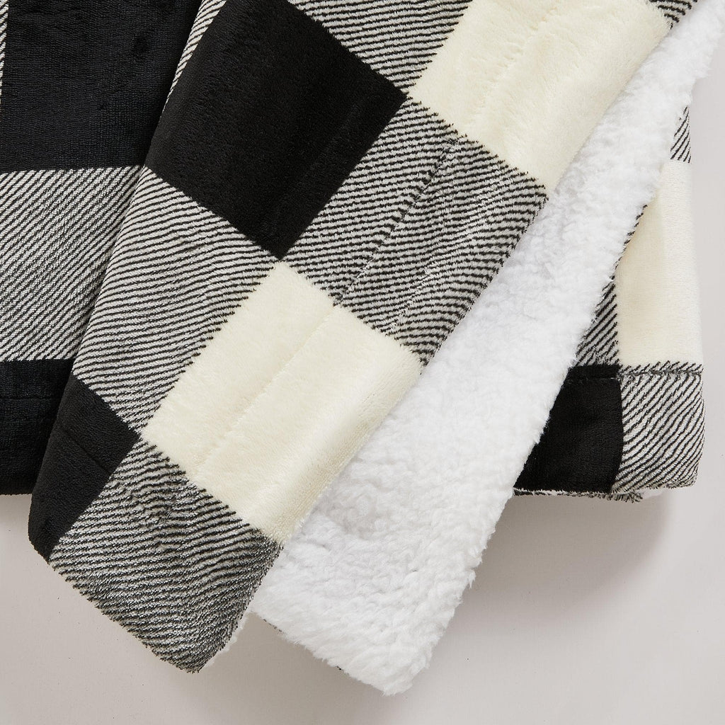 Velvet Plush Sherpa Luxury Bed Blanket - Kinsley Collection - Che Cose Belle
