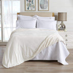 Velvet Plush Sherpa Luxury Bed Blanket - Kinsley Collection - Che Cose Belle