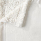 Velvet Plush Sherpa Luxury Bed Blanket - Kinsley Collection - Che Cose Belle