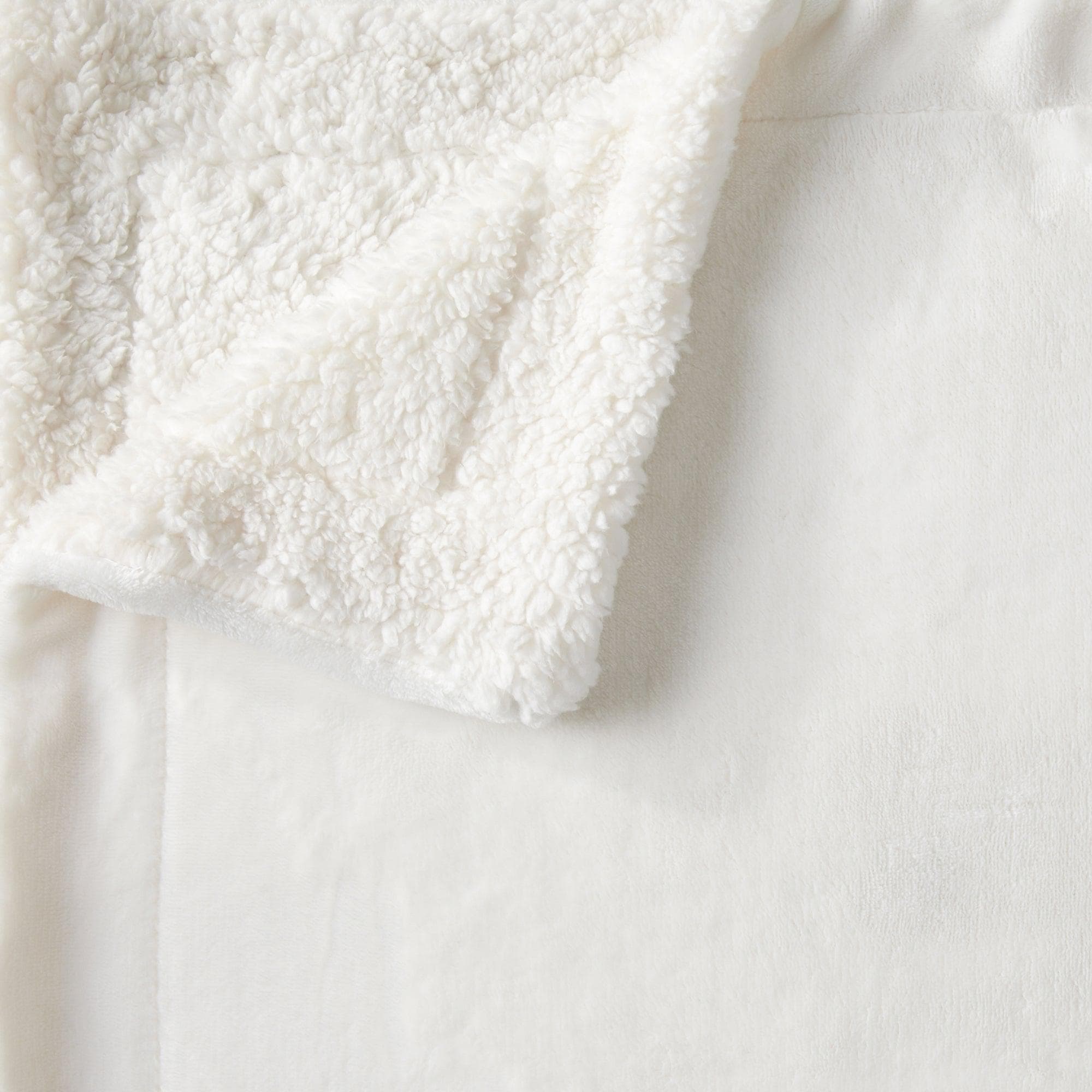 Velvet Plush Sherpa Luxury Bed Blanket - Kinsley Collection - Che Cose Belle
