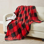 Velvet Plush Sherpa Luxury Bed Blanket - Kinsley Collection - Che Cose Belle