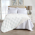 Velvet Plush Sherpa Luxury Bed Blanket - Kinsley Collection - Che Cose Belle