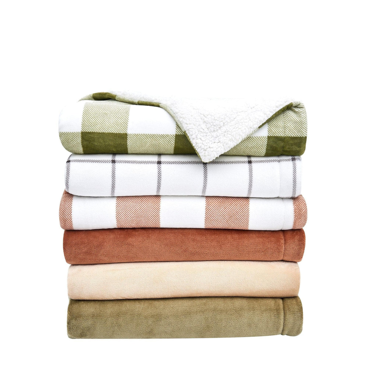 Velvet Plush Sherpa Luxury Bed Blanket - Kinsley Collection - Che Cose Belle