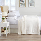 Velvet Plush Sherpa Luxury Bed Blanket - Kinsley Collection - Che Cose Belle