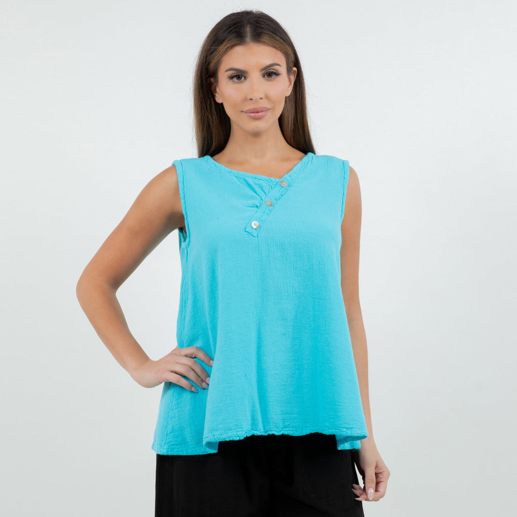 Vero Top - Womens Cotton Tank - Che Cose Belle