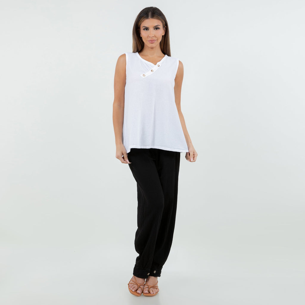 Vero Top - Womens Cotton Tank - Che Cose Belle