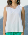 Vero Top - Womens Cotton Tank - Che Cose Belle