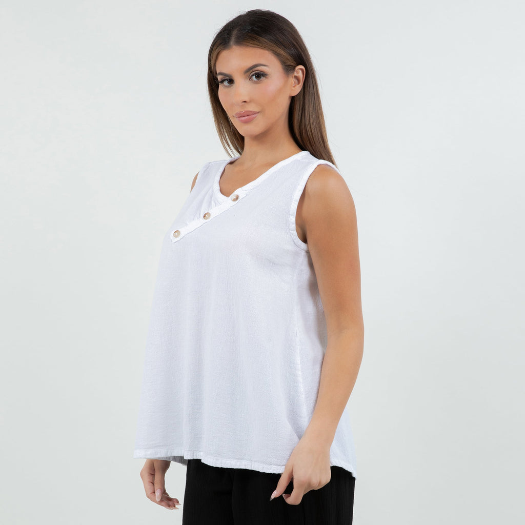 Vero Top - Womens Cotton Tank - Che Cose Belle