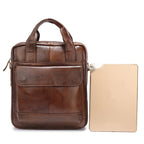 Vertical Briefcase Retro Men's Bag Handbag - Che Cose Belle