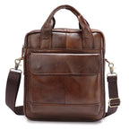 Vertical Briefcase Retro Men's Bag Handbag - Che Cose Belle