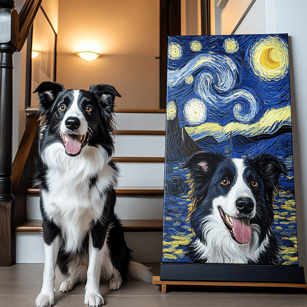 VG - Starry Night Texture Portrait - Che Cose Belle