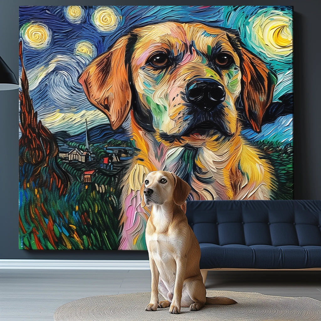 VG - Starry Night Texture Portrait - Che Cose Belle
