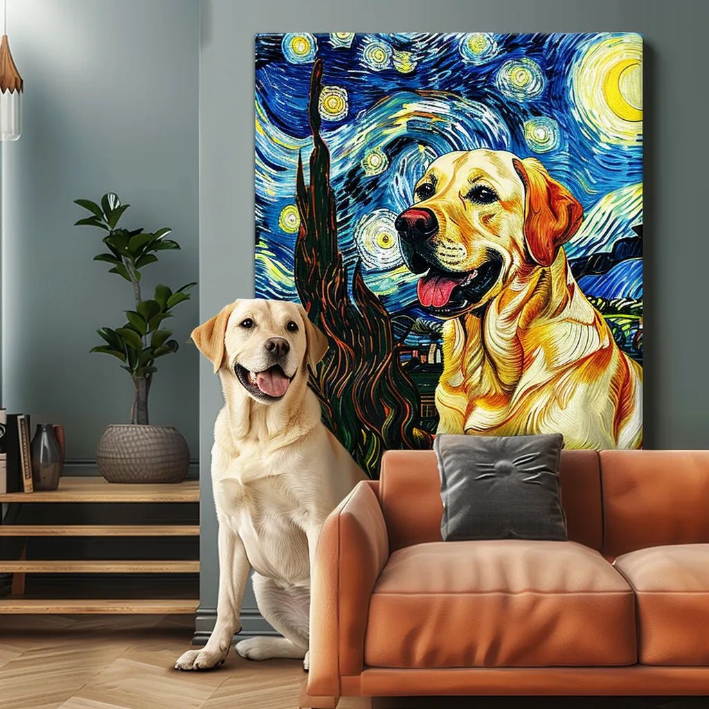 VG - Starry Night Texture Portrait - Che Cose Belle