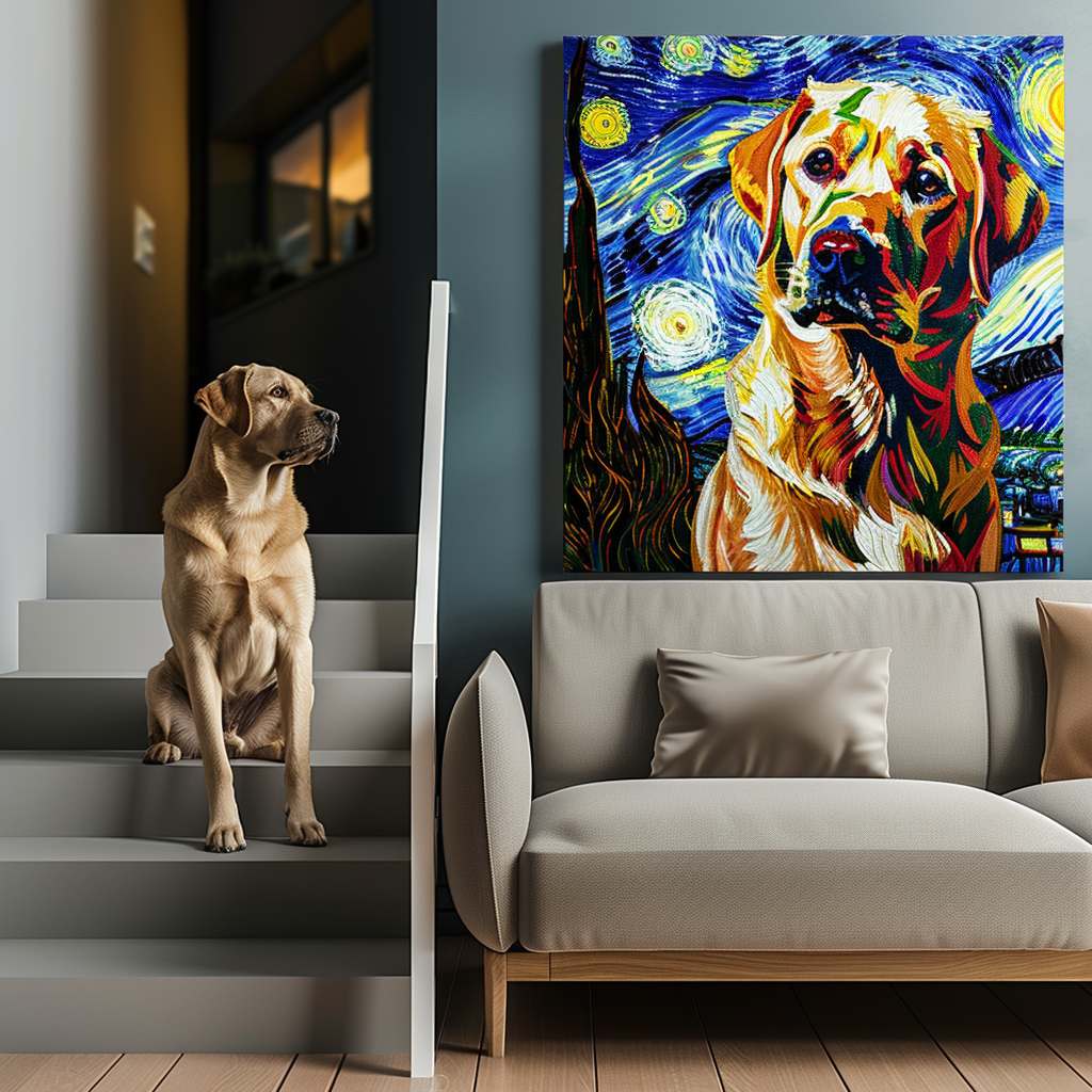 VG - Starry Night Texture Portrait - Che Cose Belle